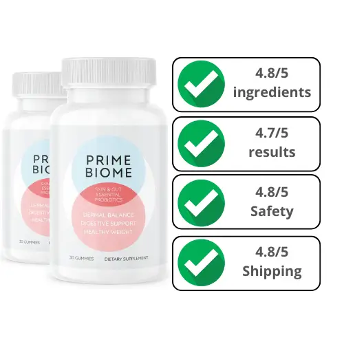 PrimeBiome Official Product Label 2025